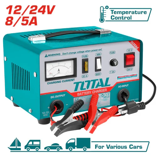 UTBC1601 Cargador de baterías 12 y 24V