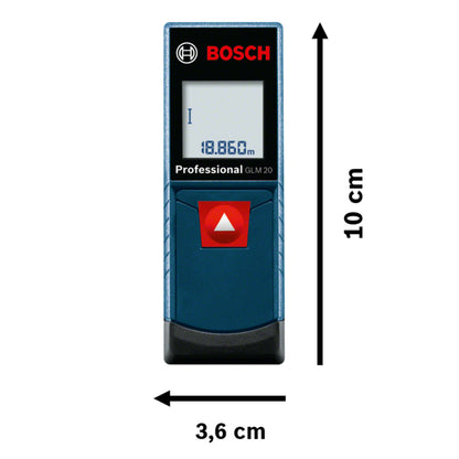 Medidor Láser Bosch GLM 20 alcance 20m