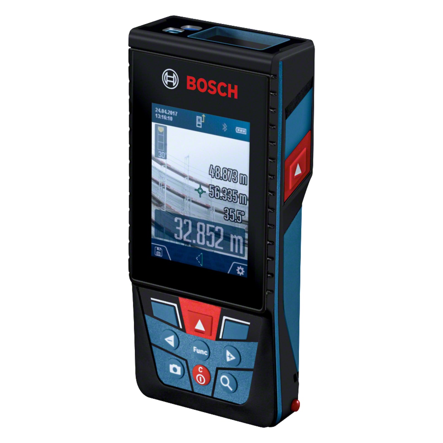 Medidor Láser Bosch GLM 120 C alcance 120m con Bluetooth