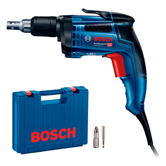 Atornillador Drywall Bosch GSR 6-60 TE 701W 110V  Maletín