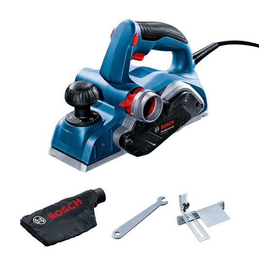 Cepillo Bosch GHO 700 110V 700W 2 cuchillas y colector de polvo