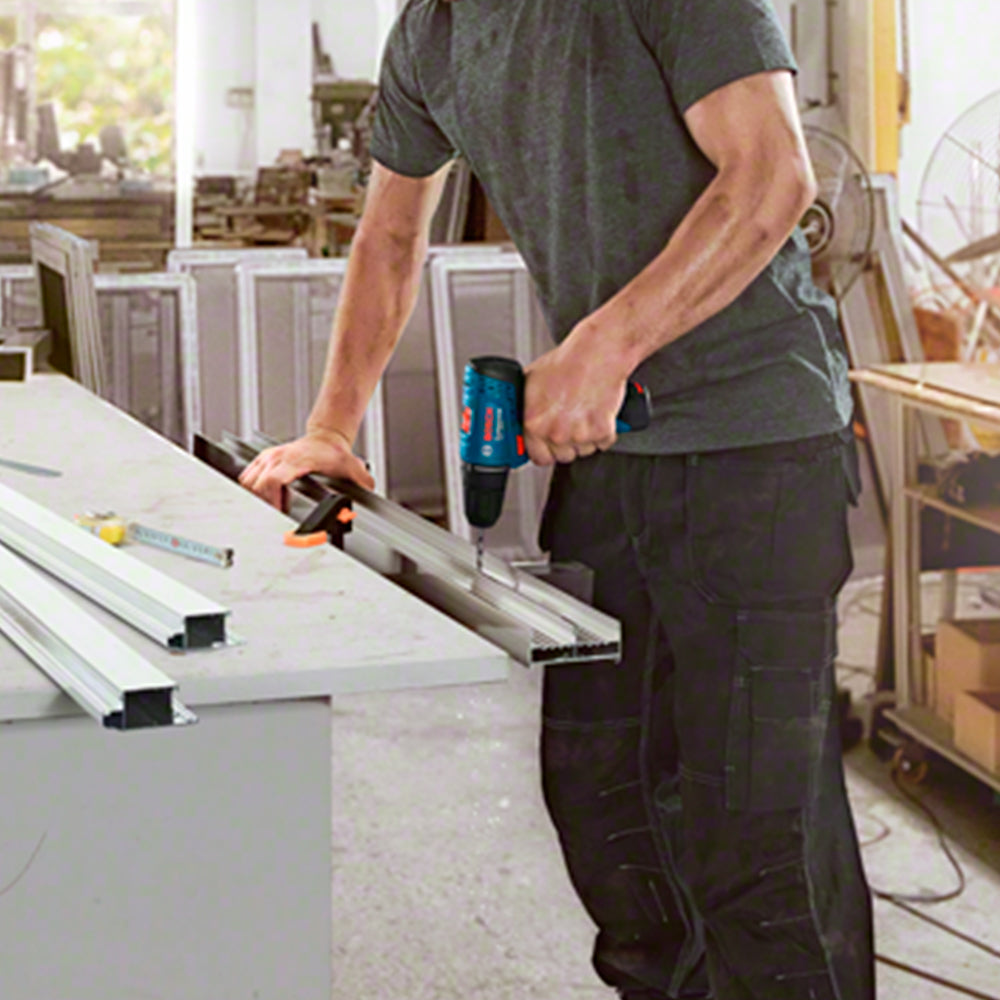 Kit Bosch atornillador + llave impacto + 2bat 1.5ah, maletín y 23acc