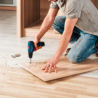 Kit Bosch atornillador + llave impacto + 2bat 1.5ah, maletín y 23acc