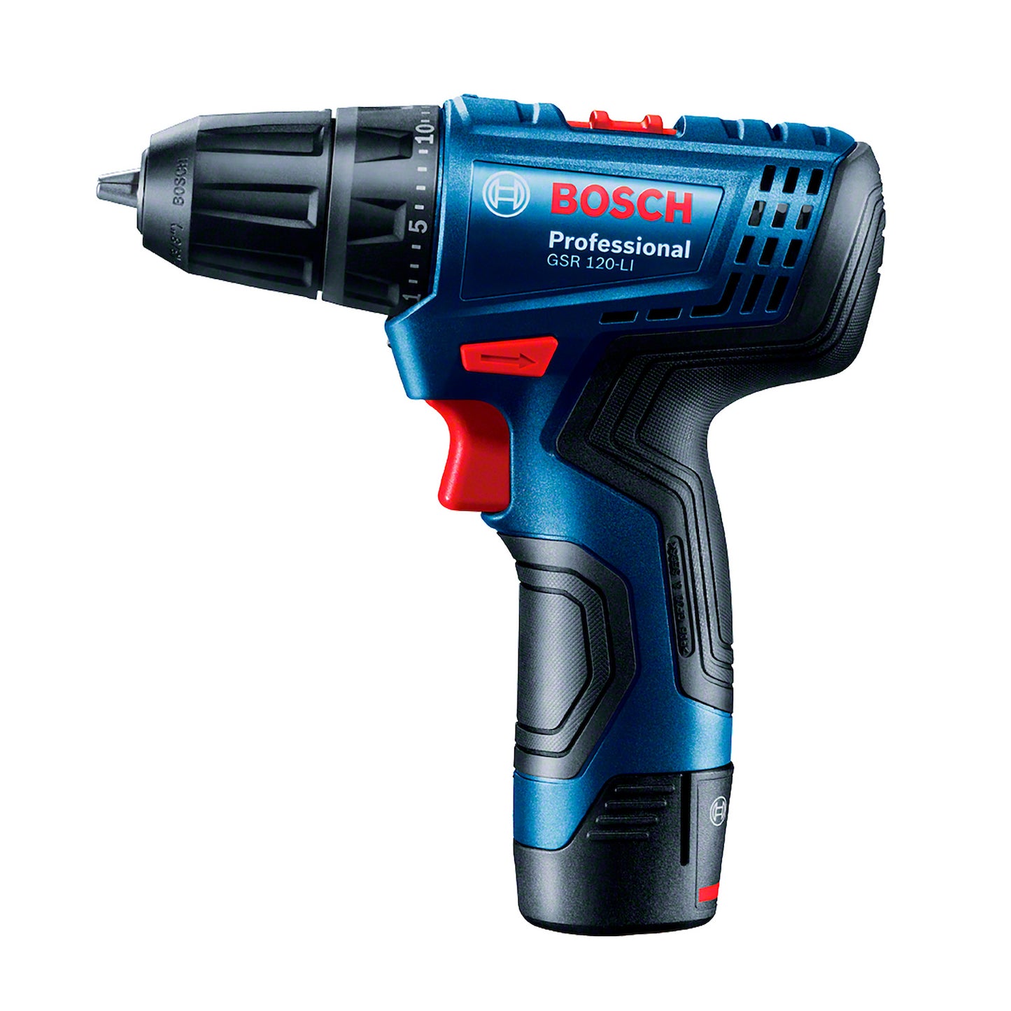 Kit Bosch atornillador + llave impacto + 2bat 2.0ah, maletín y 23acc