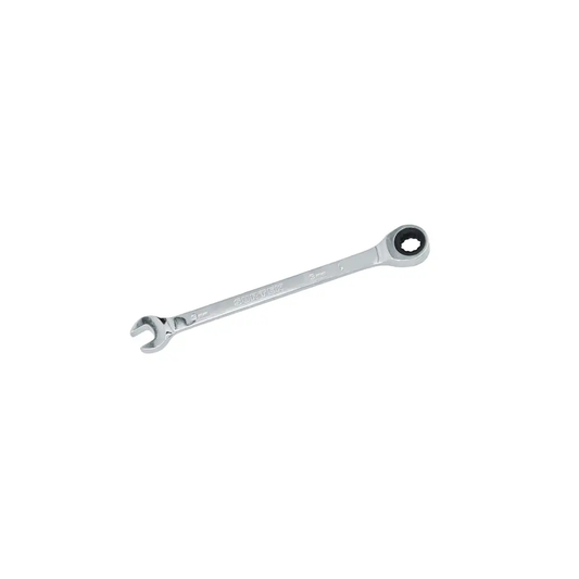 100579 Llave combinada pulido espejo tipo ratchet 9 mm
