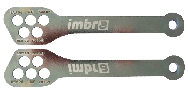 Kit soportes suspension trasera subir/bajar kawasaki z-250