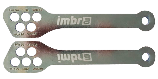 Kit soportes suspension trasera subir/bajar kawasaki z-250