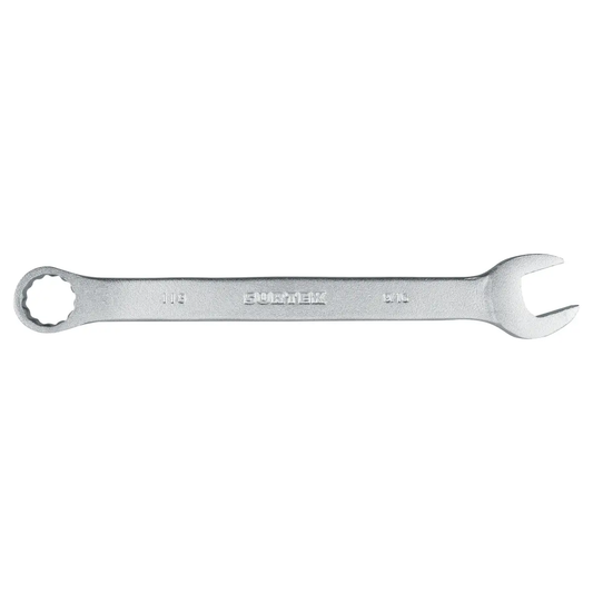 118 Llave combinada satinada Mo-V 9/16"