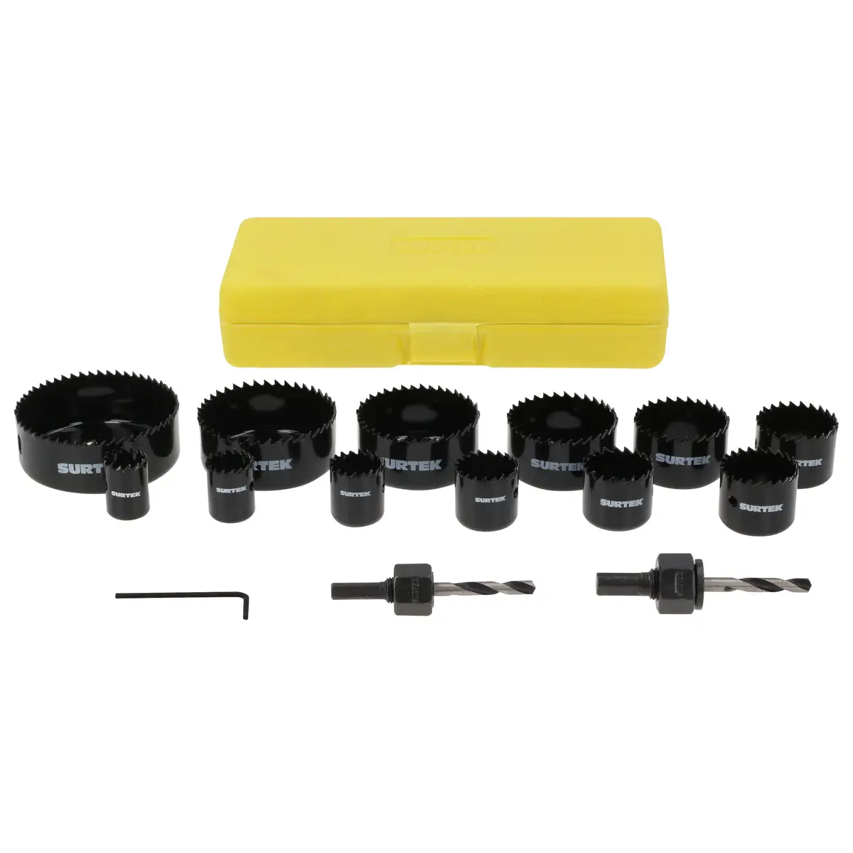 120754 Kit de sierra copa - sierras cortacírculos 15 piezas