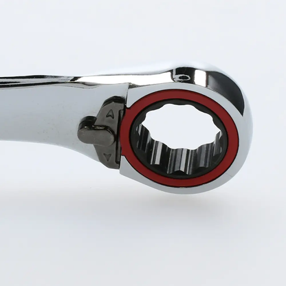 12MR7 Juego de llaves combinadas con ratchet reversible 7 piezas 5/16" a 3/4", uso pesado, Urrea