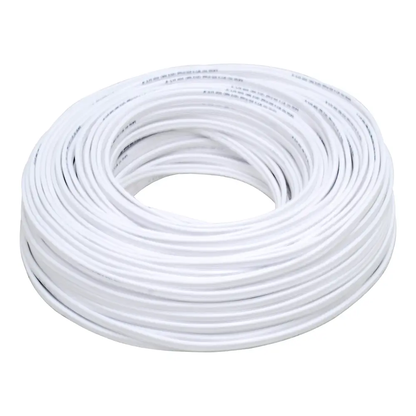 136954 Cable eléctrico POT CCA 2 X 16 AWG 100 m, blanco