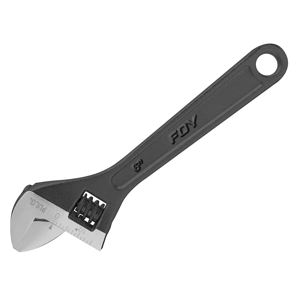 140426 Llave ajustable pavonada 6"