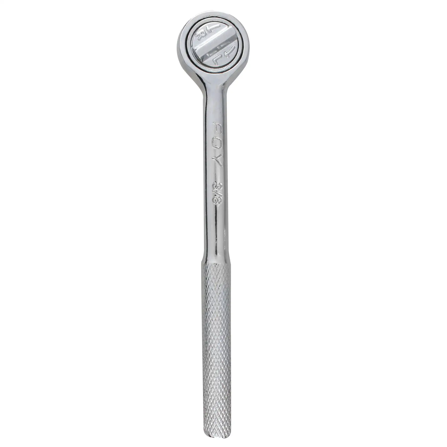 140439 Ratchet 3/8" cabeza redonda mango moleteado