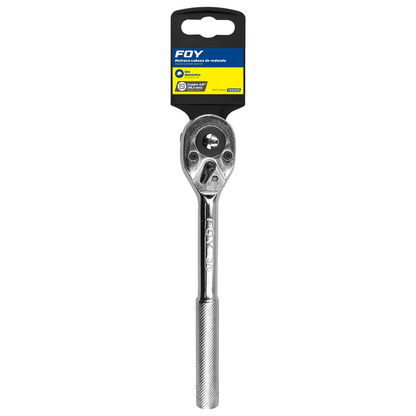 140440 Ratchet reversible 3/8" tipo pera mango moleteado