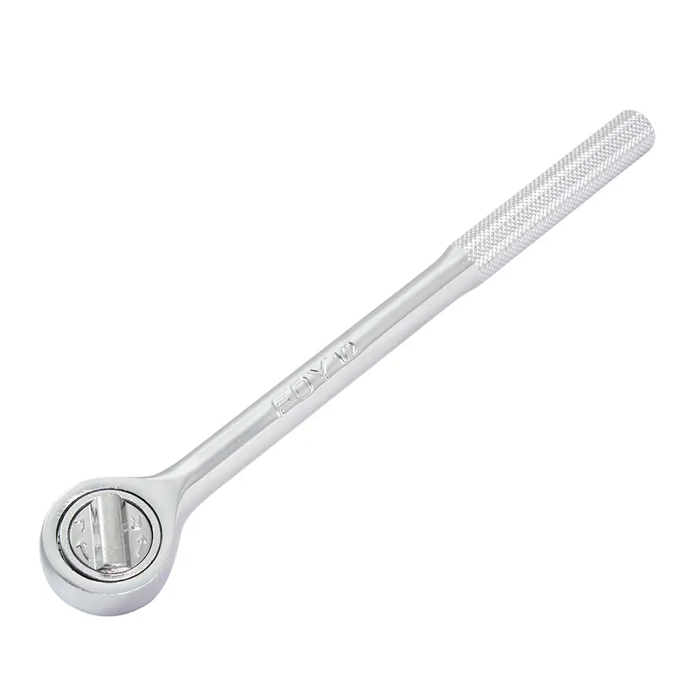 140445 Ratchet 1/2" cabeza redondonda mango moleteado