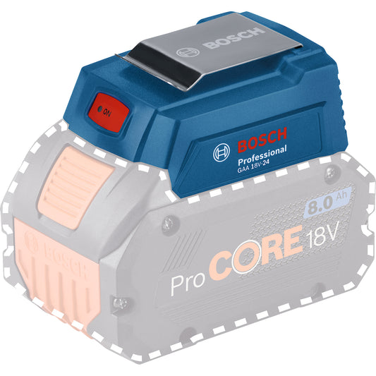 Adaptador de cargador portátil USB Bosch GAA 18V-24 18V SB