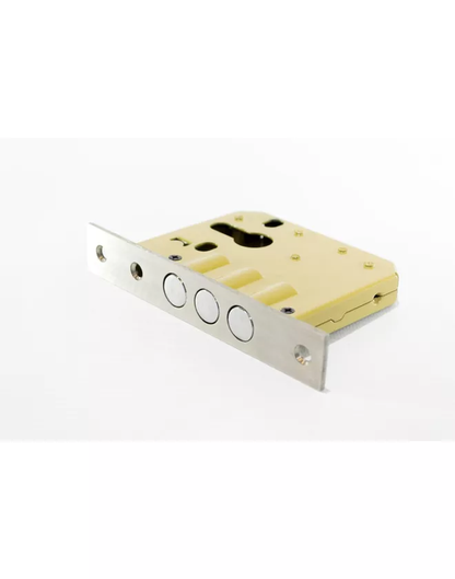 16353 Cerradura de incrustar auxiliar 3 pasadores, backset 50 mm