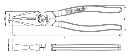 1864060 Alicate universal 8" uso general Vise-Grip, Irwin