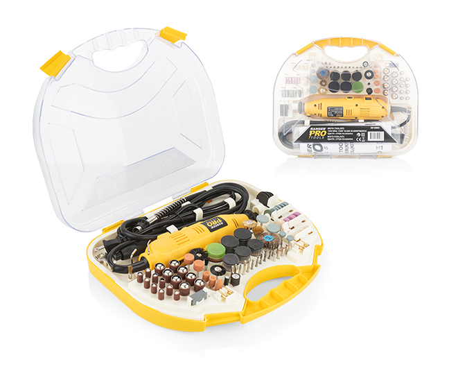 2012003 Kit mototool + accesorios 183 piezas