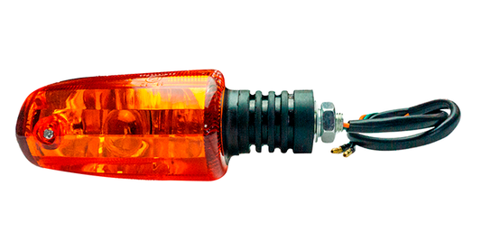 Direccional suzuki ax 100 del izq-tras der tamaño original naranja