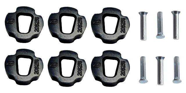 Kit reparacion corona clutch bajaj pulsar 180 v2009- 180ug(10-up)-  180 gt bs iv (18-up) - pulsar 180neon (21- up) -200 oil cooled(14-up) - 220f- 220s - 220ss (15-up) con seis remaches de diam 4x20