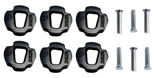 Kit reparacion corona clutch bajaj pulsar 180 v2009- 180ug(10-up)-  180 gt bs iv (18-up) - pulsar 180neon (21- up) -200 oil cooled(14-up) - 220f- 220s - 220ss (15-up) con seis remaches de diam 4x20