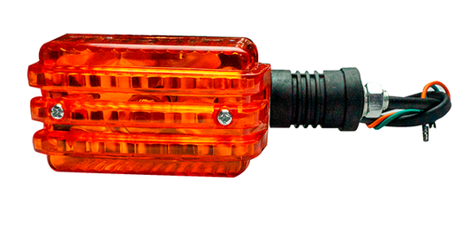 Direccional yamaha rx 115-135 cromada del izq-tras der naranja