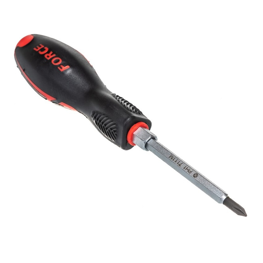 Force 2069 juego 6 destornilladores phillips/planos PH1, PH2, PH3 / 5.5, 6.5, 8 mm