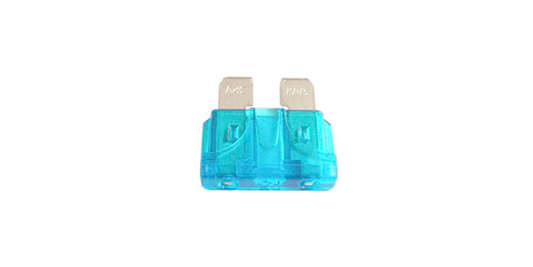 Fusible tipo cuchilla 15amp paquete x 10