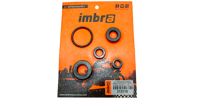 Kit retenedores honda xr150 - xr190- invicta 150- cbf150-unicrn 150-hero hunk 150