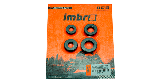 Kit retenedores  honda cb125e power sport (mod 11- up) motor con eje de crank glh1251sh