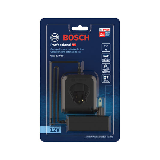 Cargador de baterías 12V Bosch GAL 12V-20