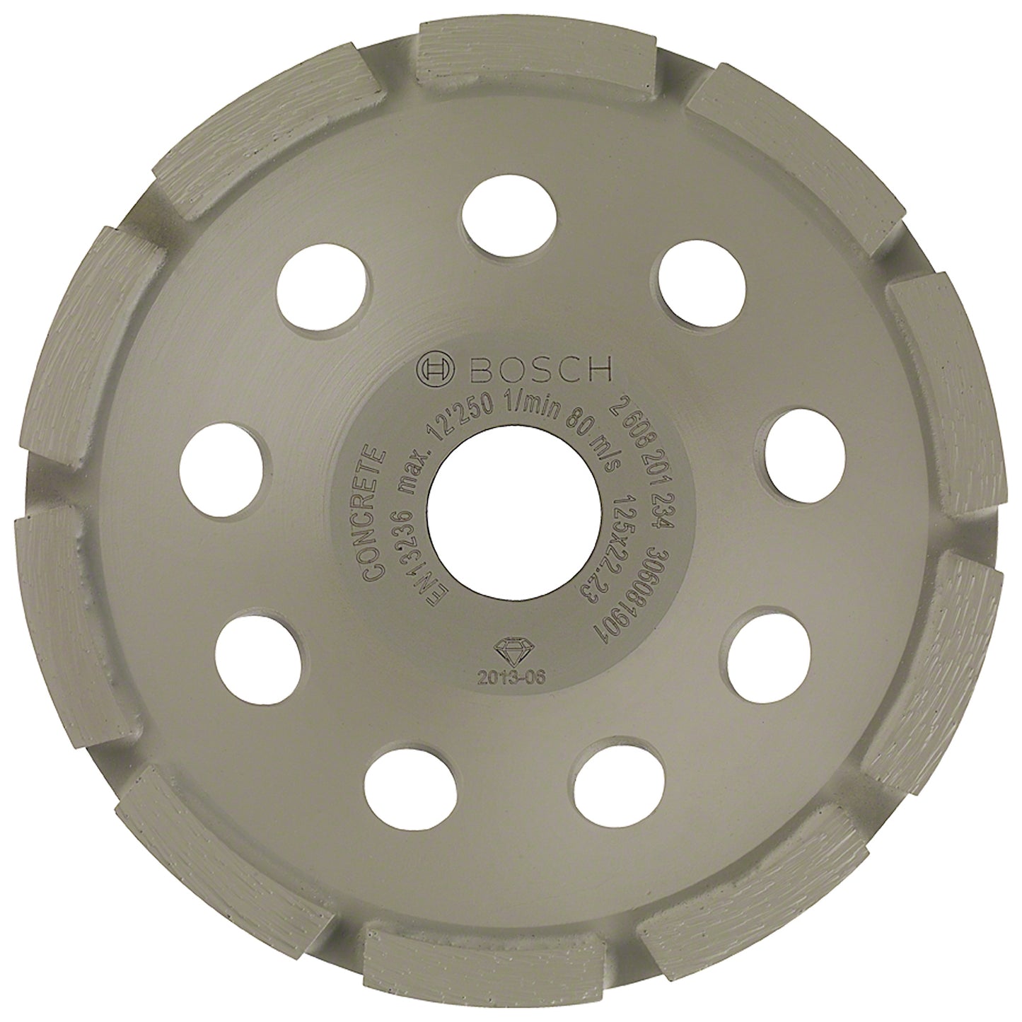 Copa Diamantada Bosch Standard for Concrete 125x22,23x5mm