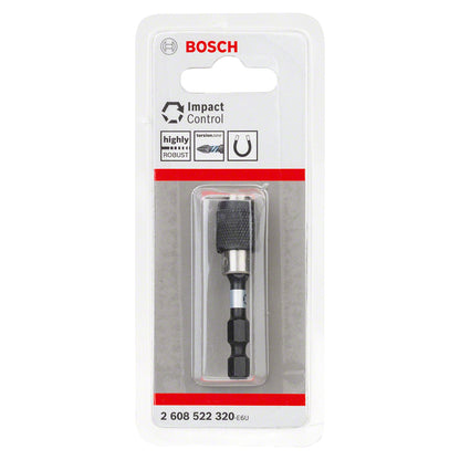 Adaptador Magnetico Universal para Puntas Impact Control, encastre 1/4", longitud 60mm