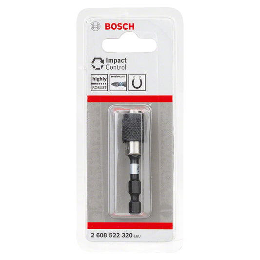 Adaptador Magnetico Universal para Puntas Impact Control, encastre 1/4", longitud 60mm