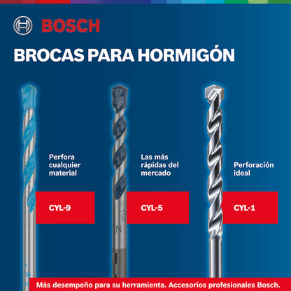 Broca para concreto Bosch CYL-1 Ø1"X12"