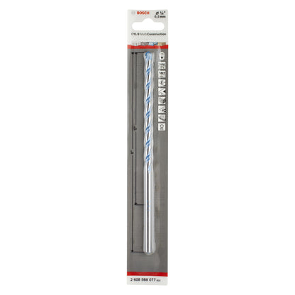 2608588077-000 Broca encastre cilíndrico Bosch CYL-9 Multiconst Ø1/4X6X8