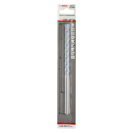 2608588077-000 Broca encastre cilíndrico Bosch CYL-9 Multiconst Ø1/4X6X8