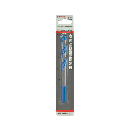 Broca encastre cilíndrico Bosch CYL-9 Multiconst Ø1/2X4X6