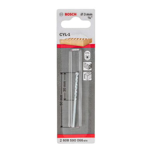 Broca para concreto Bosch CYL-1 Ø3x30x60mm