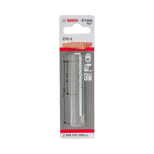 Broca para concreto Bosch CYL-1 Ø4x40x75mm