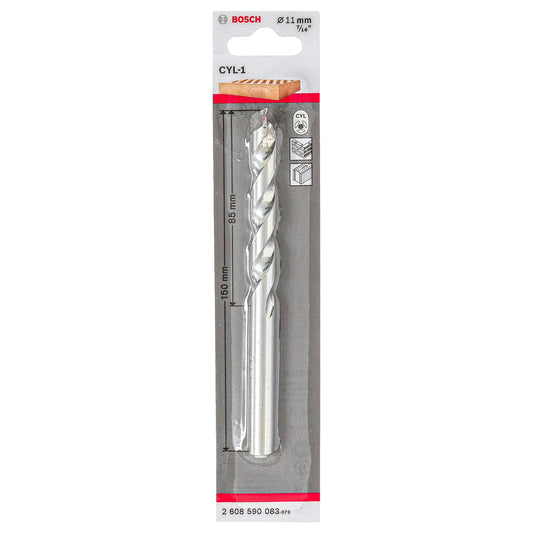 Broca para concreto Bosch CYL-1 Ø11x85x150mm