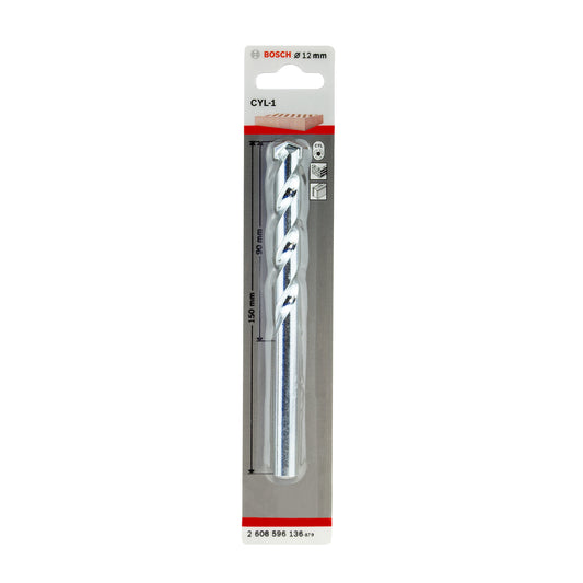 Broca para concreto Bosch CYL-1 Ø12x90x150