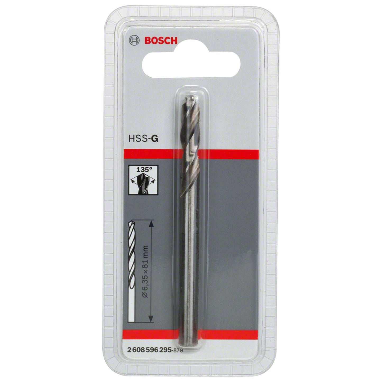 Broca guia para sierra copa Bosch HSS-G 81 mm
