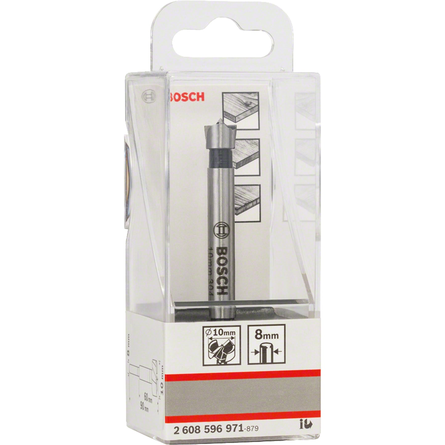 Broca para Madera Fresadora Forstner 10,0mm