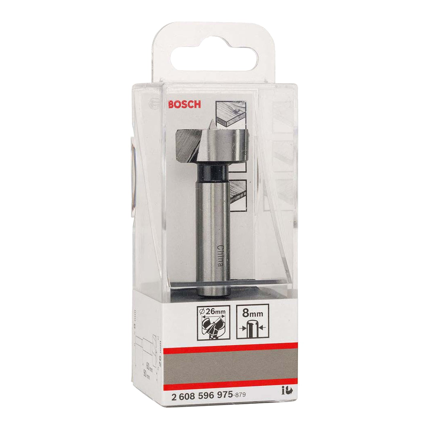 Broca para Madera Fresadora Forstner 26,0mm