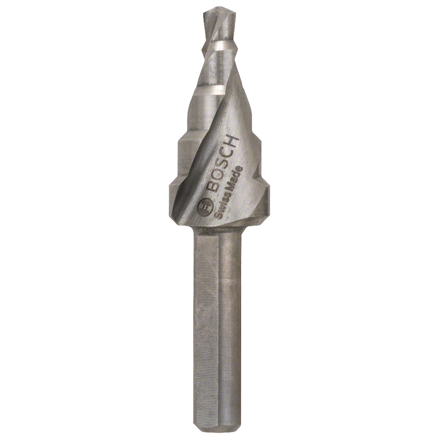 Broca escalonada para Metal Bosch Acero Rápido HSS 4,0-12,0mm 5 diametros