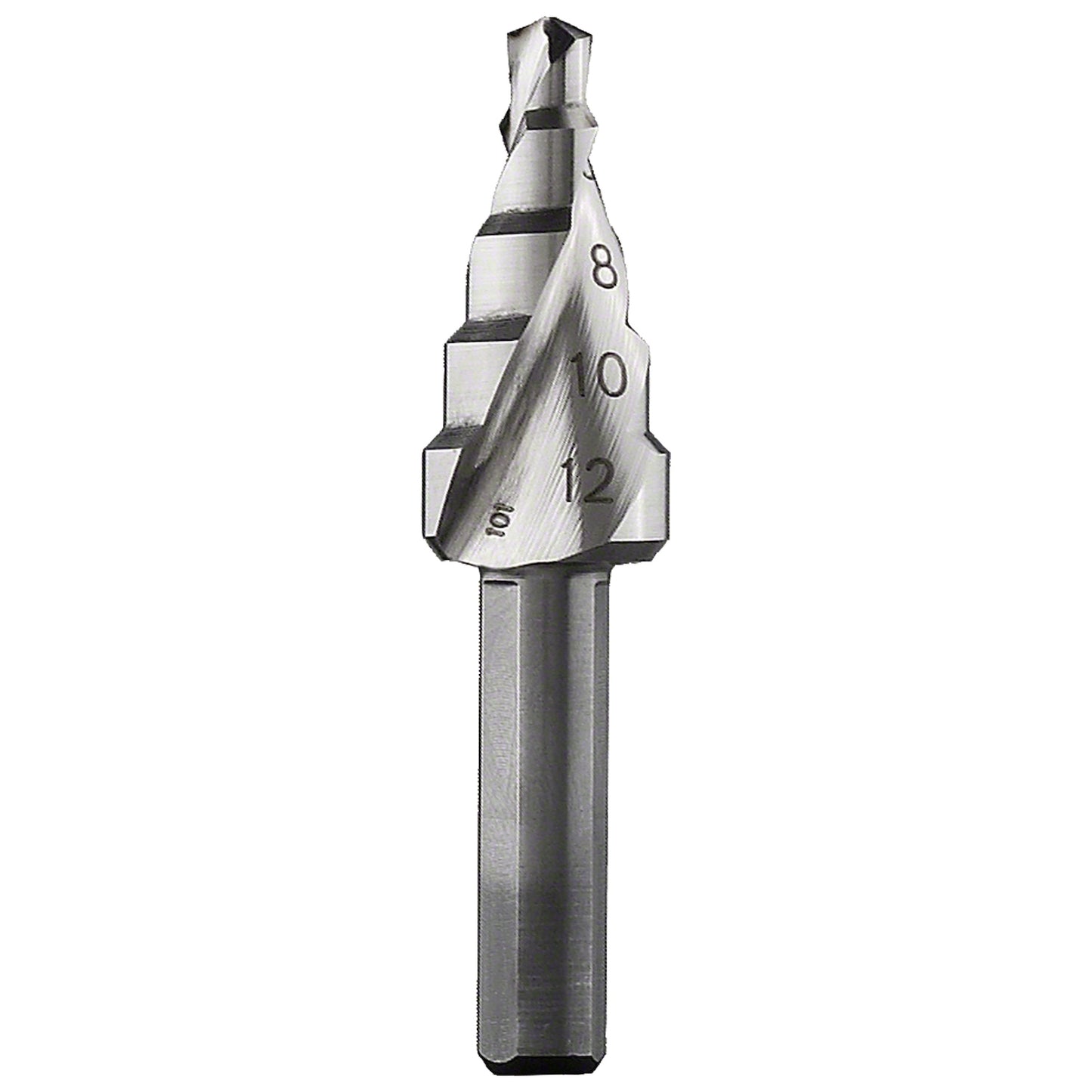 Broca escalonada para Metal Bosch Acero Rápido HSS 4,0-12,0mm 5 diametros