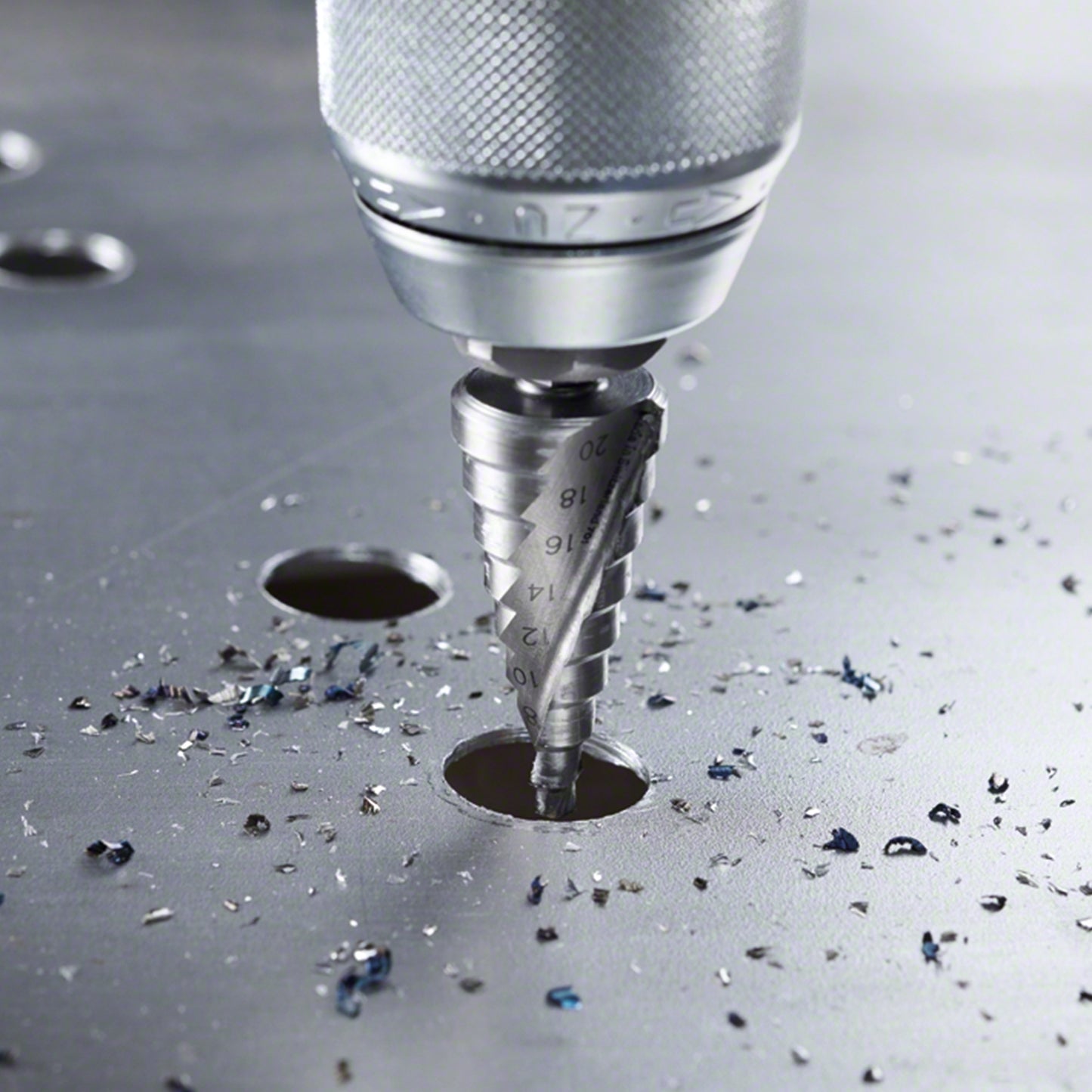 Broca escalonada Bosch Acero Rápido para Metal HSS 4,0-20,0mm 9 diametros (encastre hexagonal 1/4")