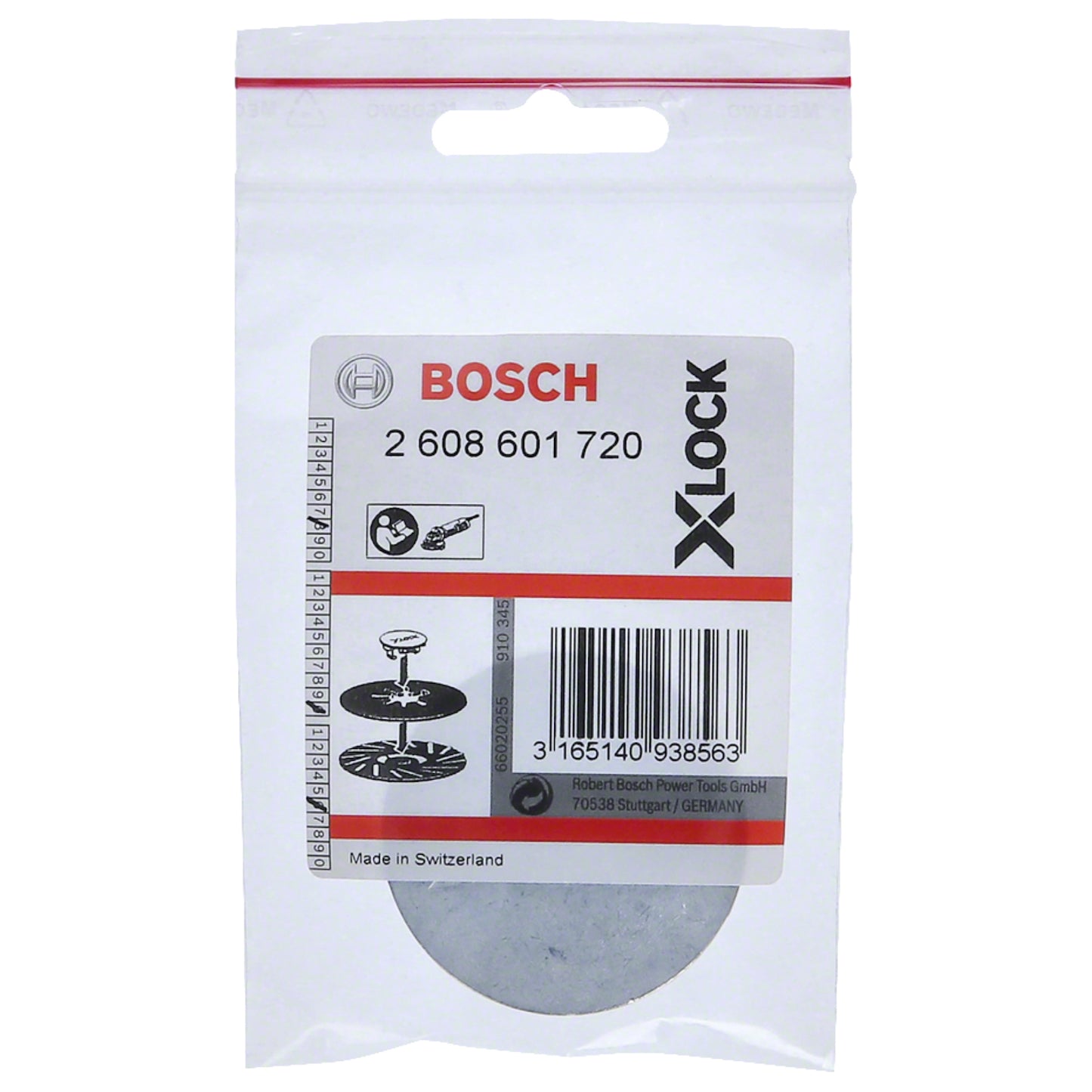 1  Clip para Plato de Goma X-LOCK Bosch